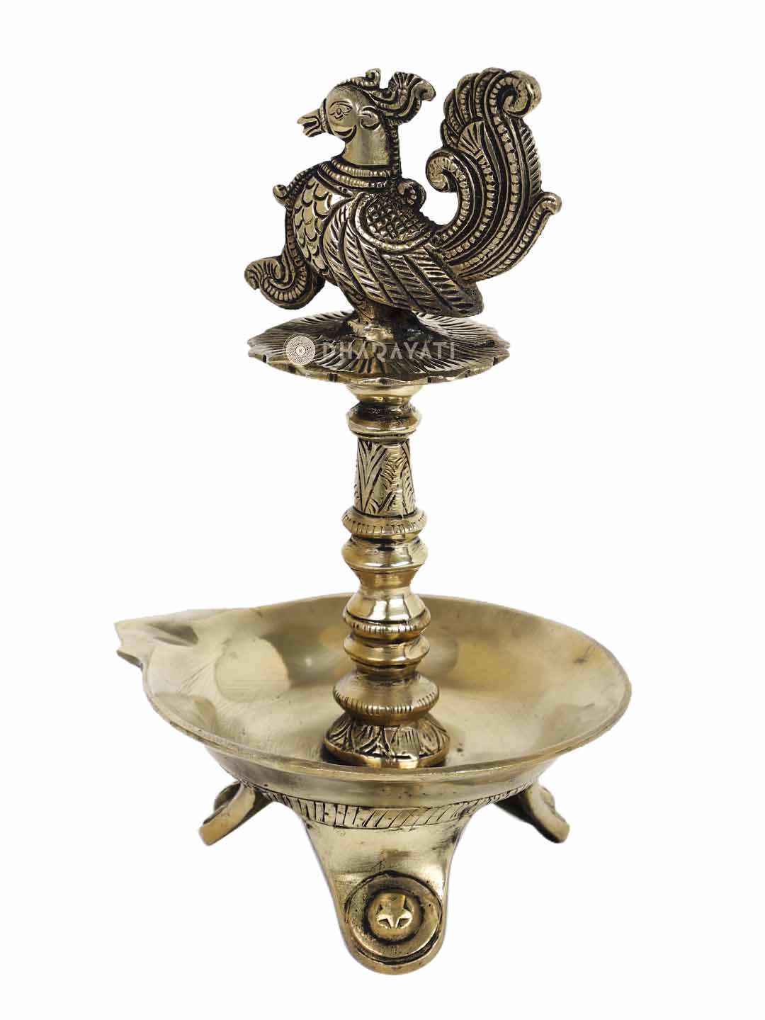 Bird Lamp Diya 3 Legs