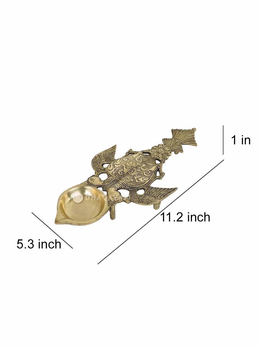 Twin Bird Aarti Spoon