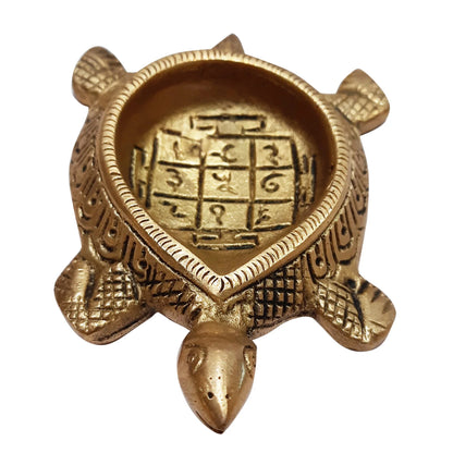 Brass Deepak Tortoise