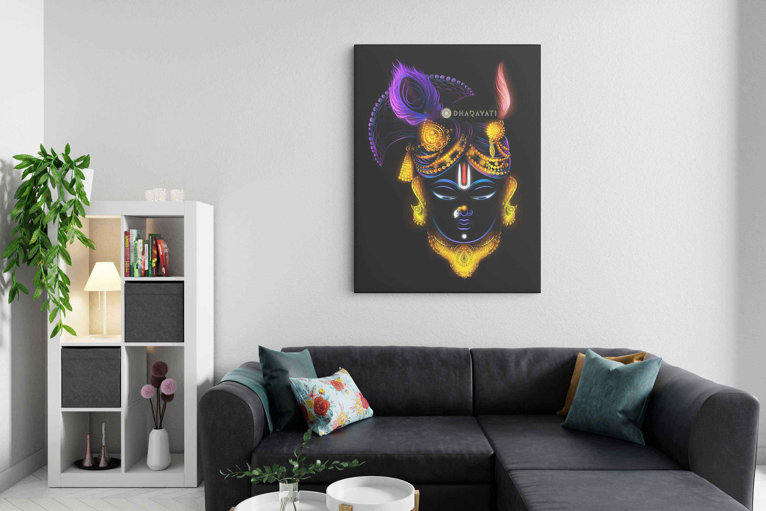 Divine Grace: Shrinathji - Canvas Art