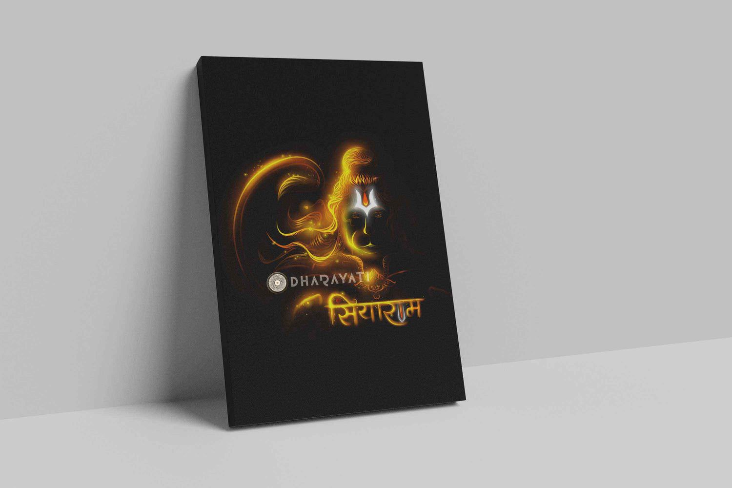 The Mighty Hanuman: Devotion Incarnate - Canvas Art