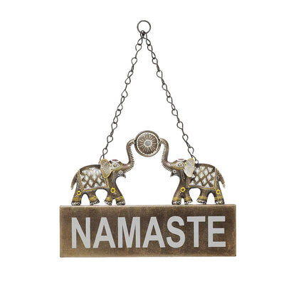 Namaste Handpainted Wall Hanging