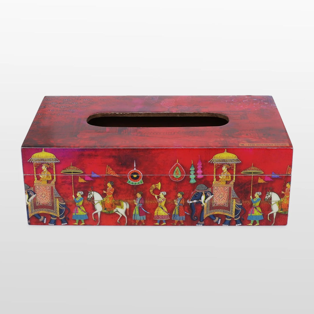 King Procession Tissue Box Holder