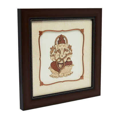 Ganpati Wood Art Frame