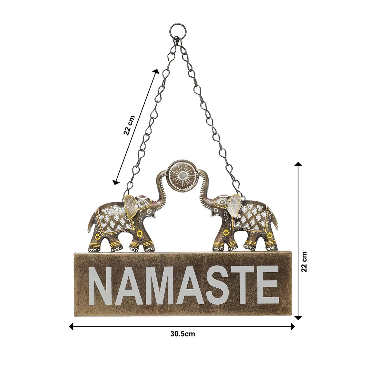 Namaste Handpainted Wall Hanging