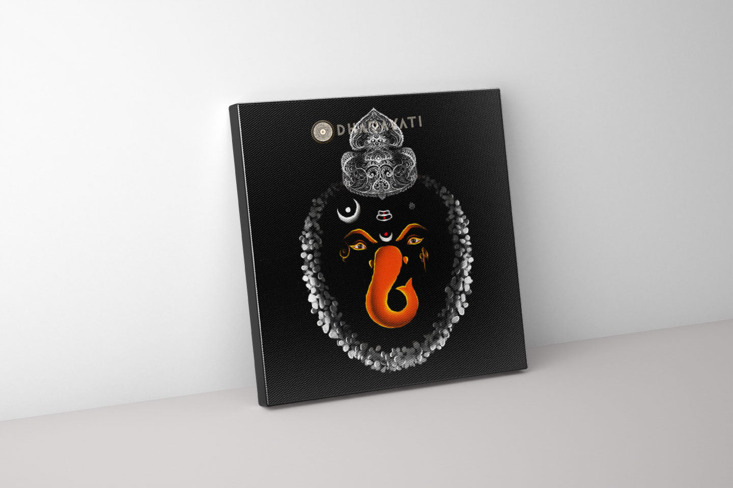 Divine Remover of Obstacles: Lord Ganesha - Canvas Art