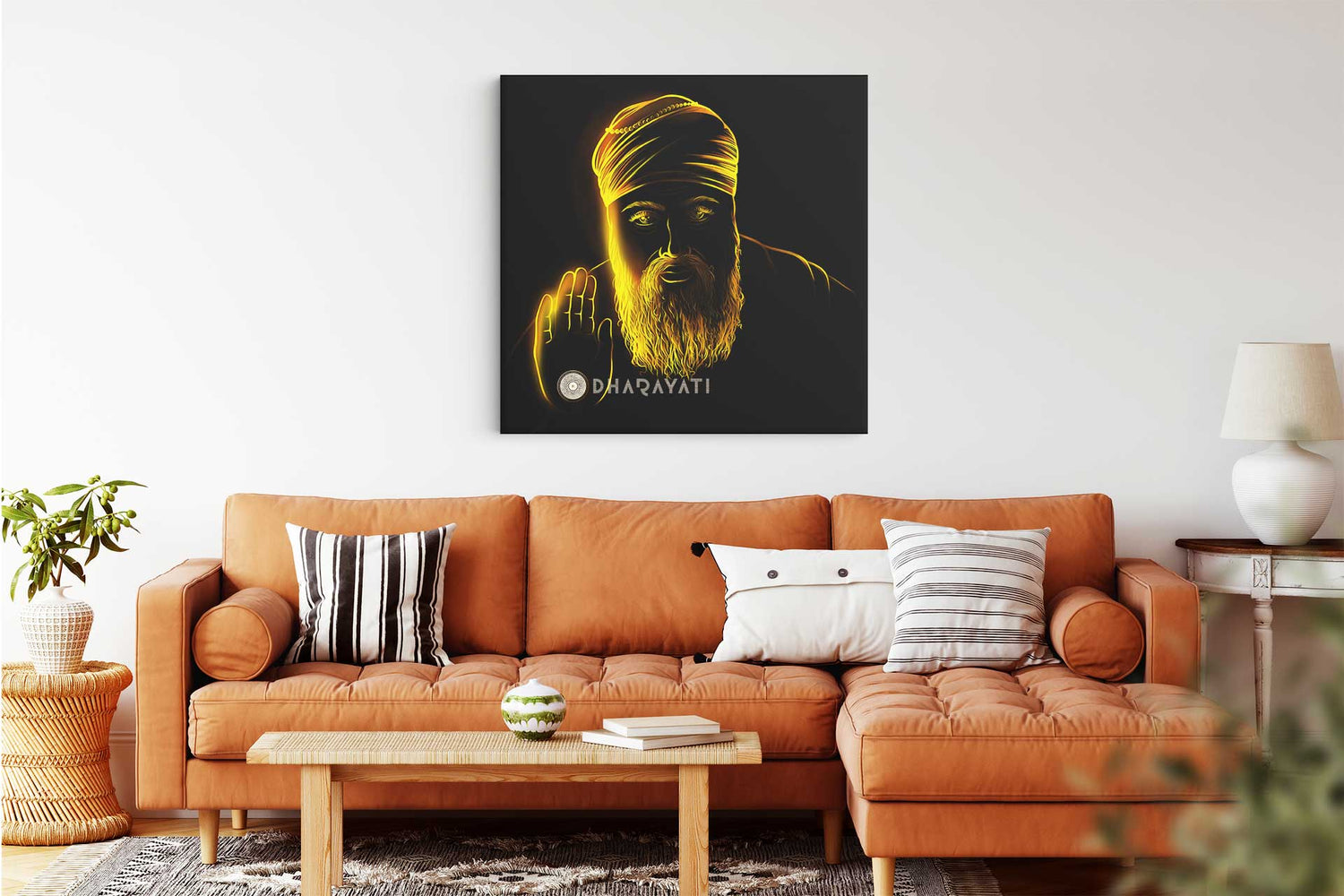 Eternal Wisdom: Guru Nanak - Canvas Art