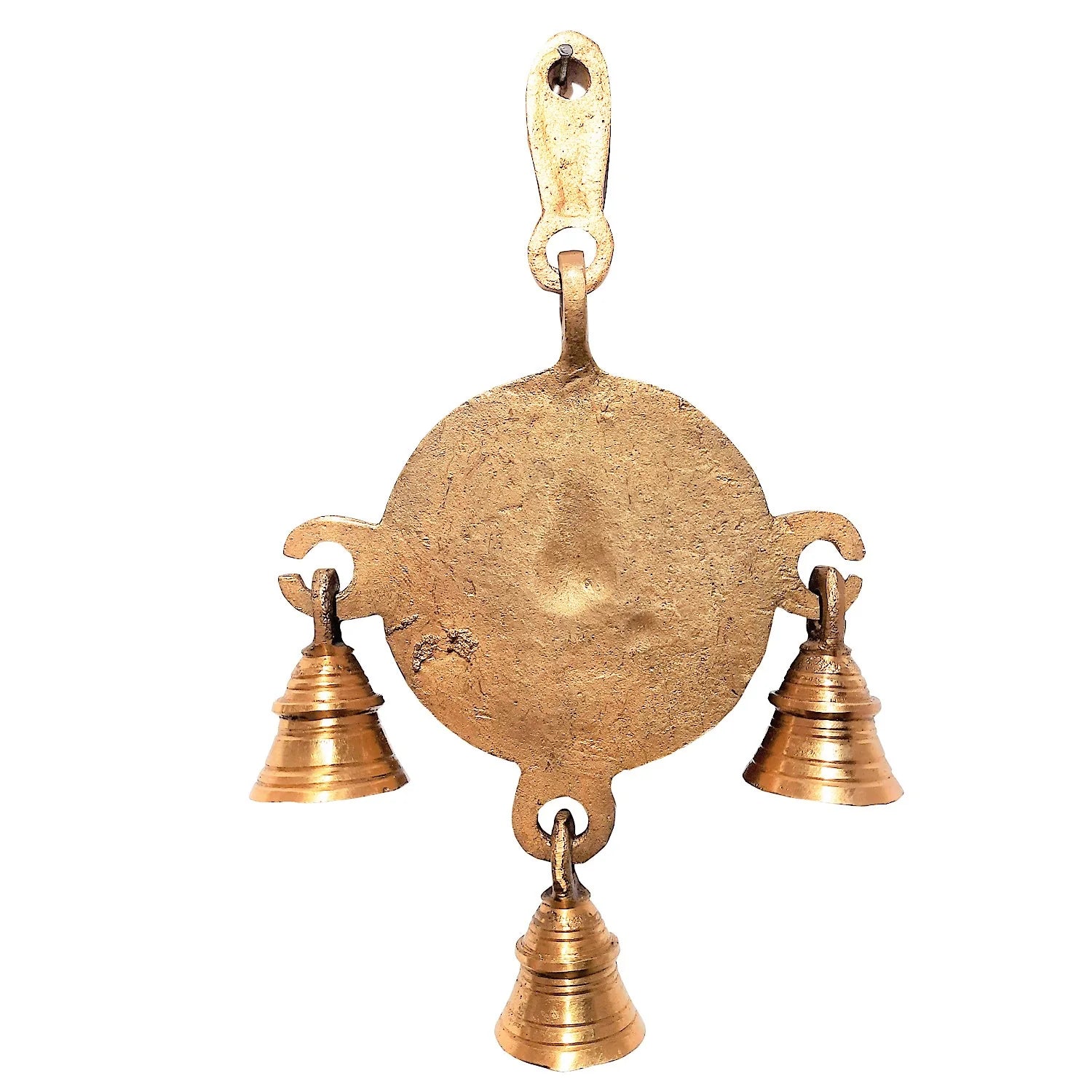 Brass Ganesh Round Temple Bell