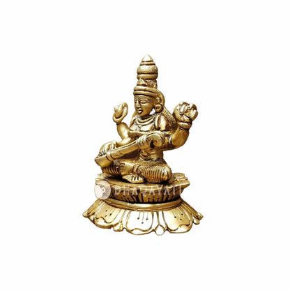 Brass Saraswathi Idol