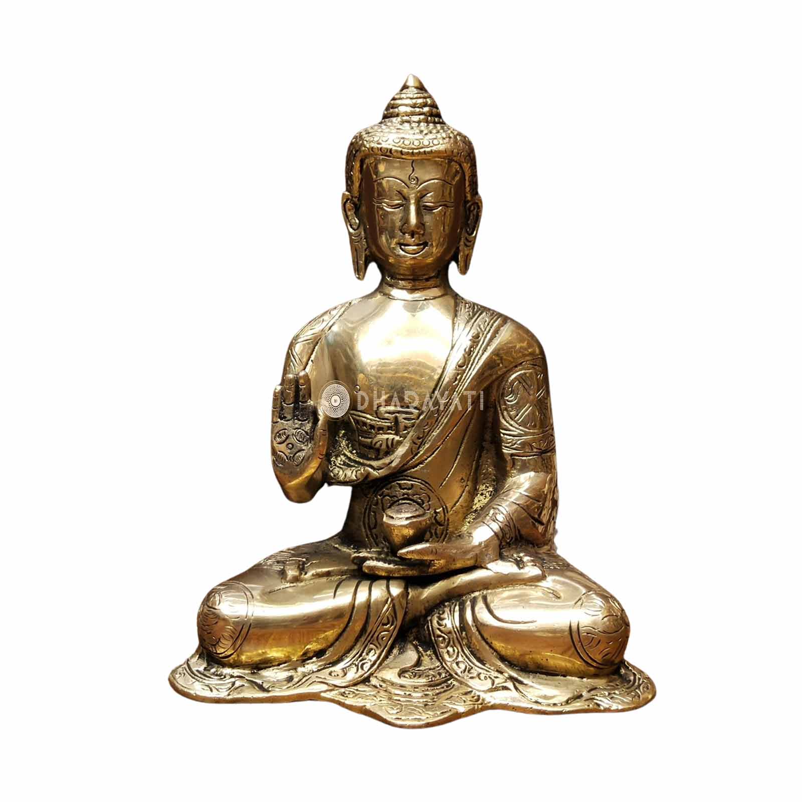 Brass Buddha Idol