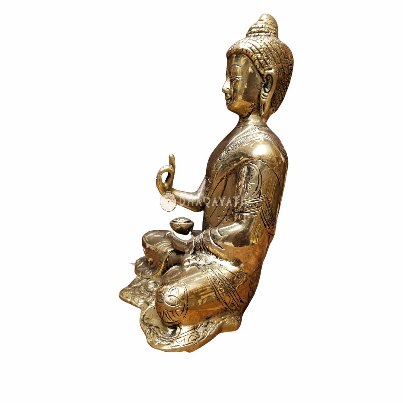 Brass Buddha Idol