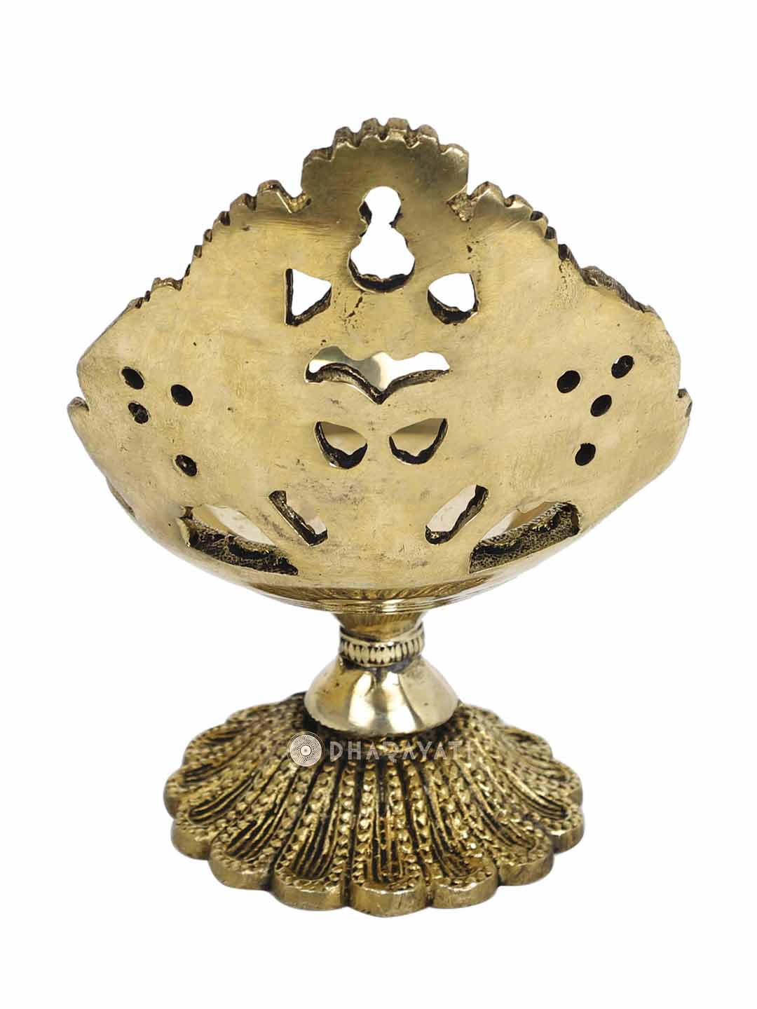 Fancy Brass Diya