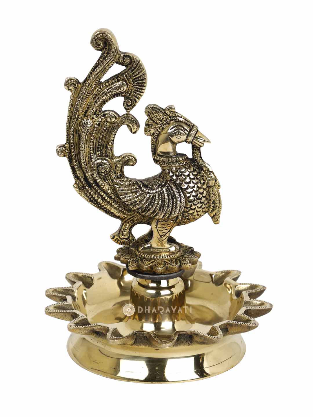 Brass Diya Pooja Decor