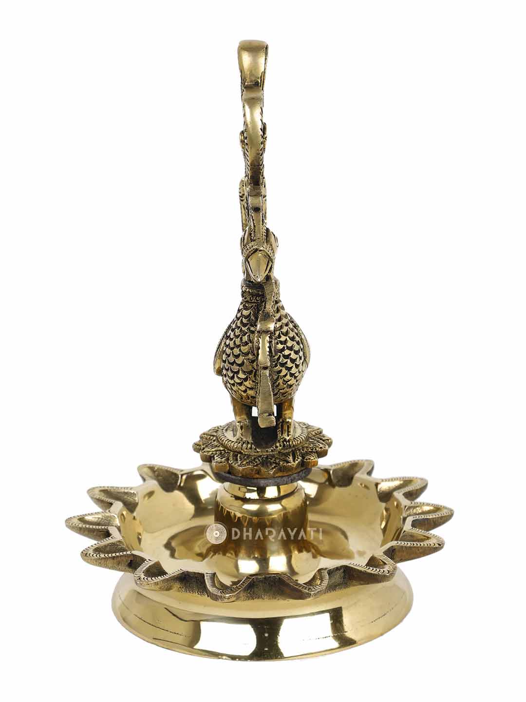 Brass Diya Pooja Decor