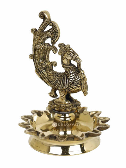 Brass Diya Pooja Decor