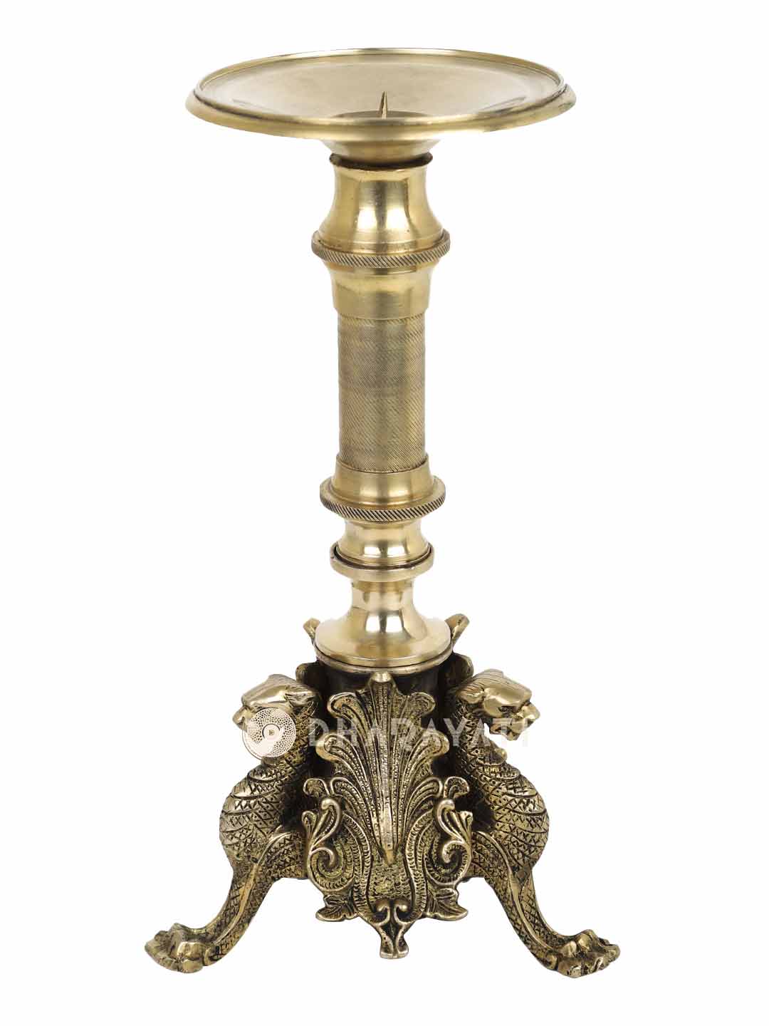 Big Antique Candle Long Stand