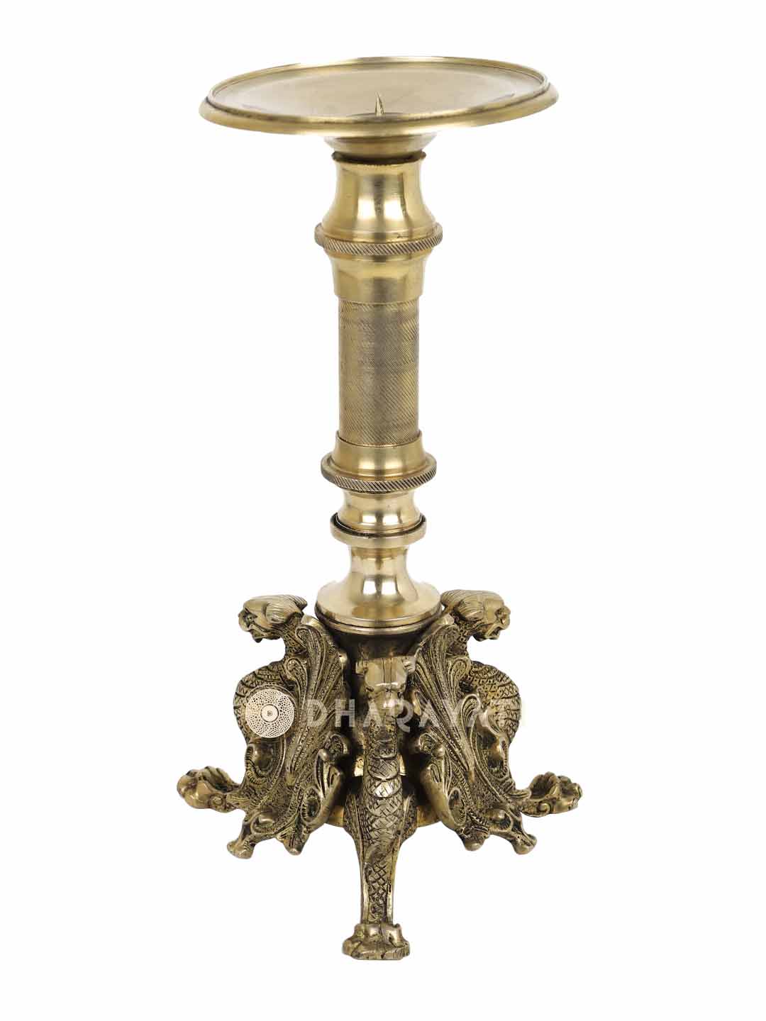 Big Antique Candle Long Stand