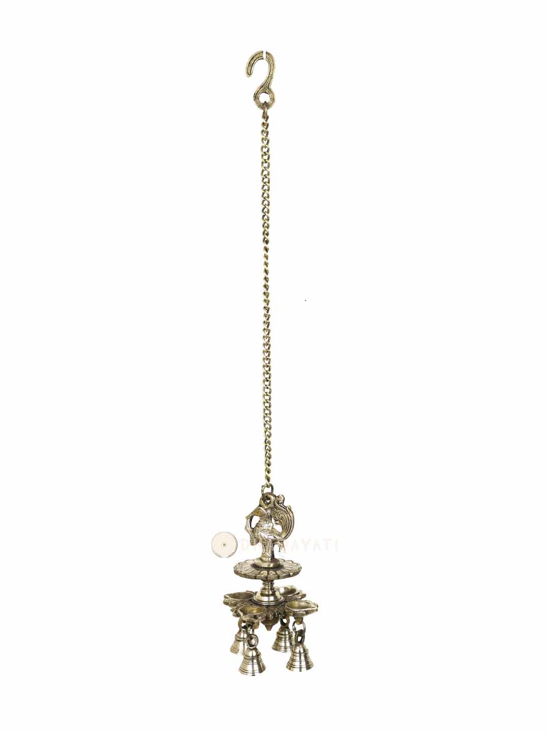 Bird Chain Hanging Lamp With Bells