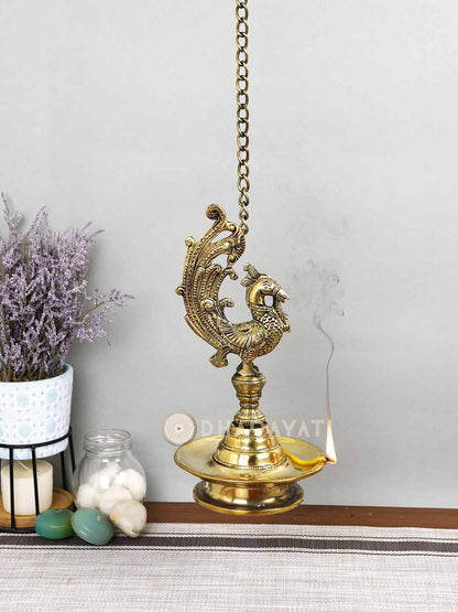 Bird Design Chain Hanging Lamp