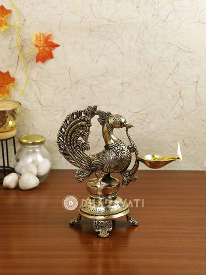 Bird Lamp Diya