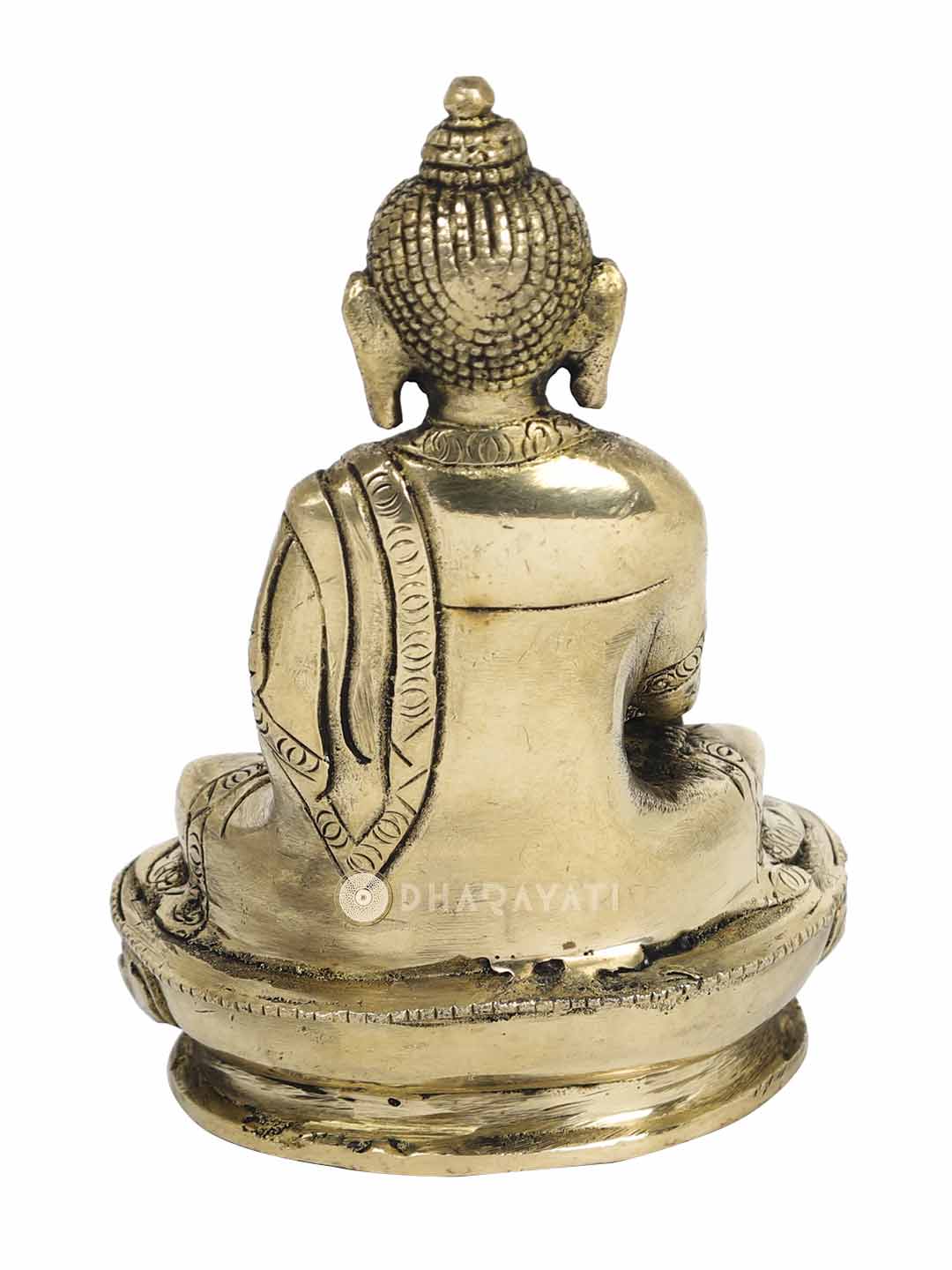 Buddha Decorative Brass Figurine