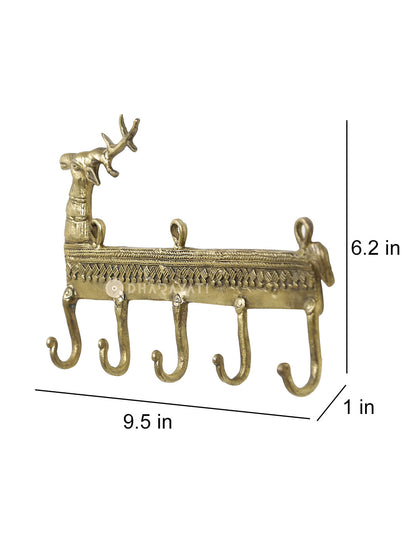 Deer Design Keys Wall Hook