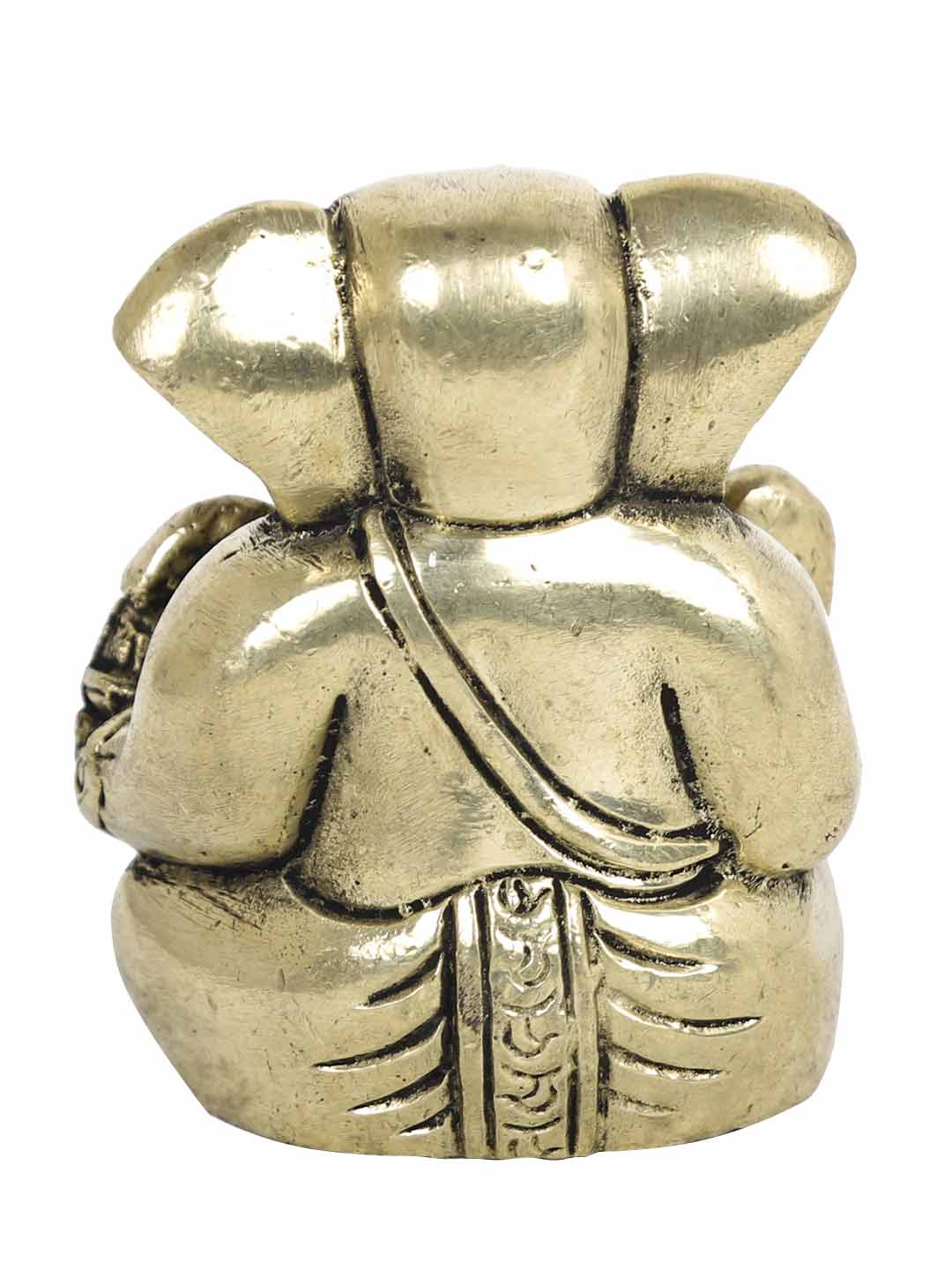 Blessing Ganesha Decorative Brass Figurine