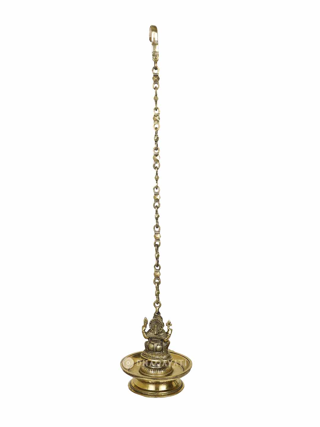 Ganesh Design Chain Hanging Lamp