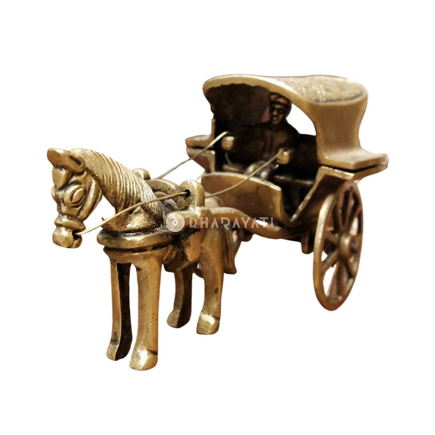 Brass Horse cart