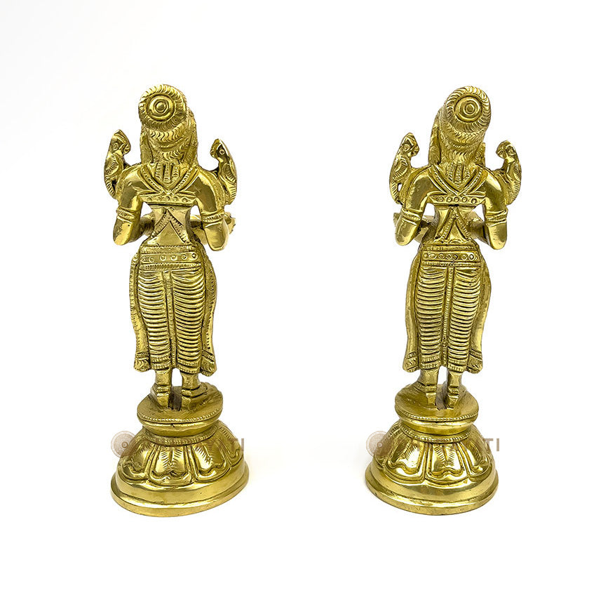 Brass Deep Ladies Set(Deep Lakshmi)