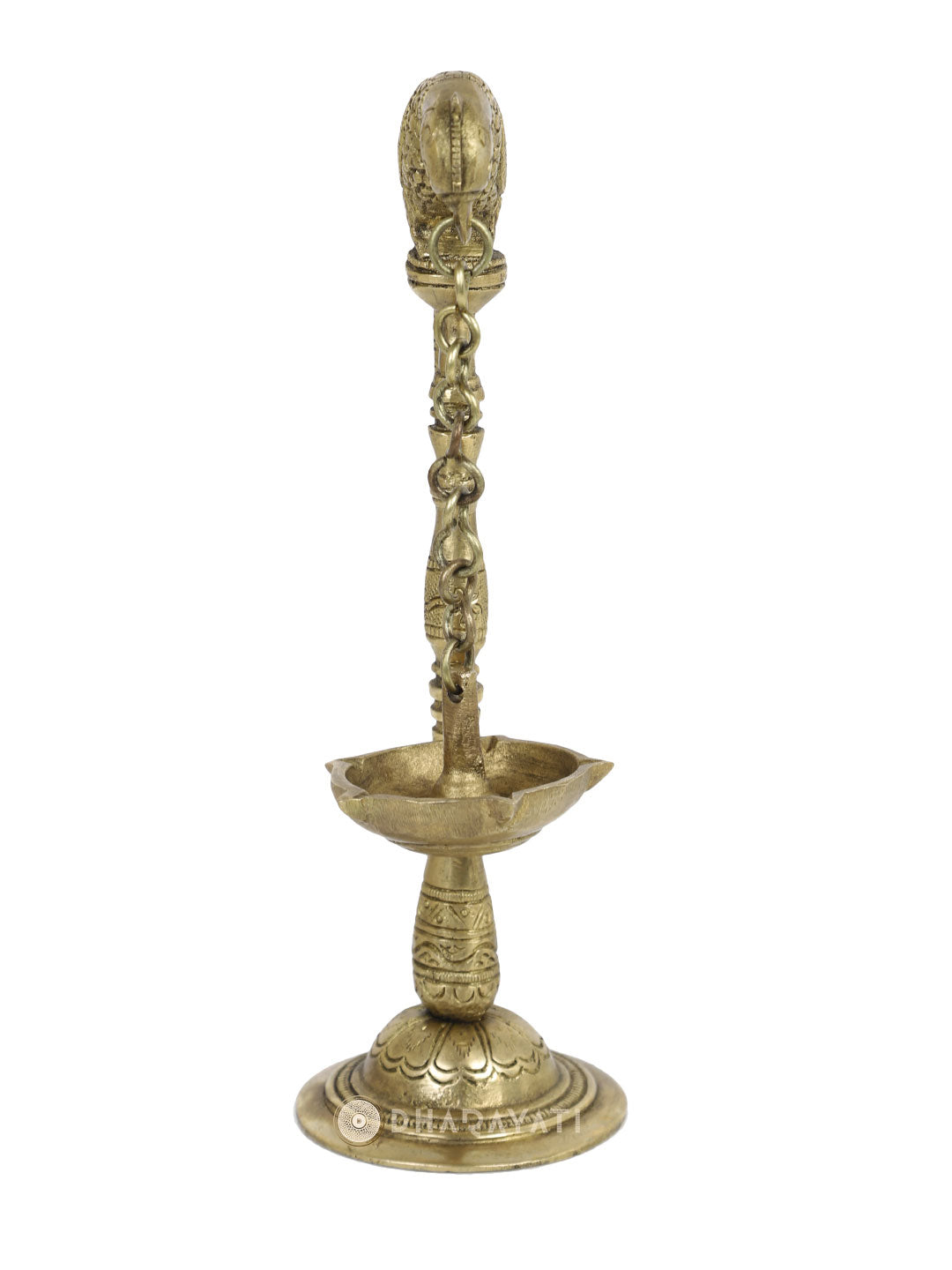 Lamp with Parrot Diya