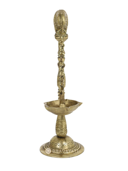 Lamp with Parrot Diya