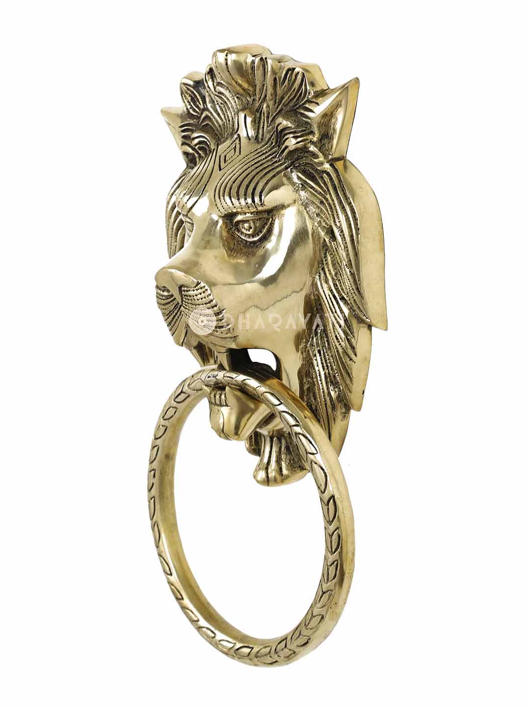 Lion Design Big Door Knockers Decorative Brass