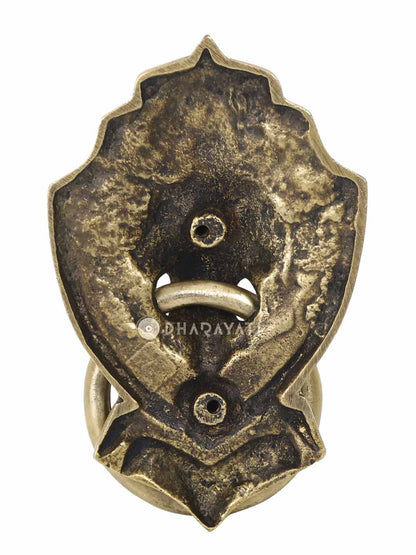 Lion Design Door Knocker Decorative Brass