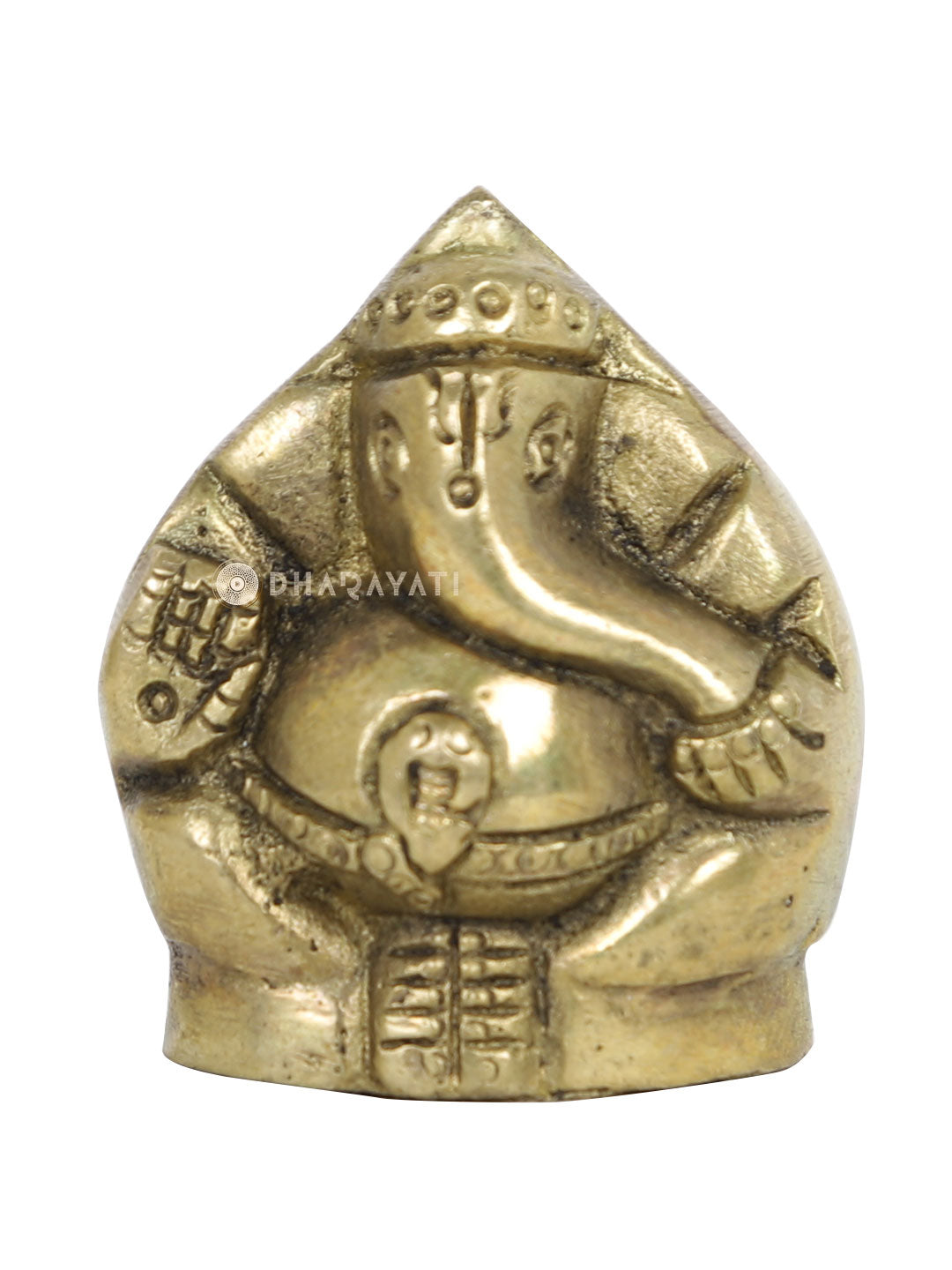 Lord Ganesha Decorative Brass Figurine