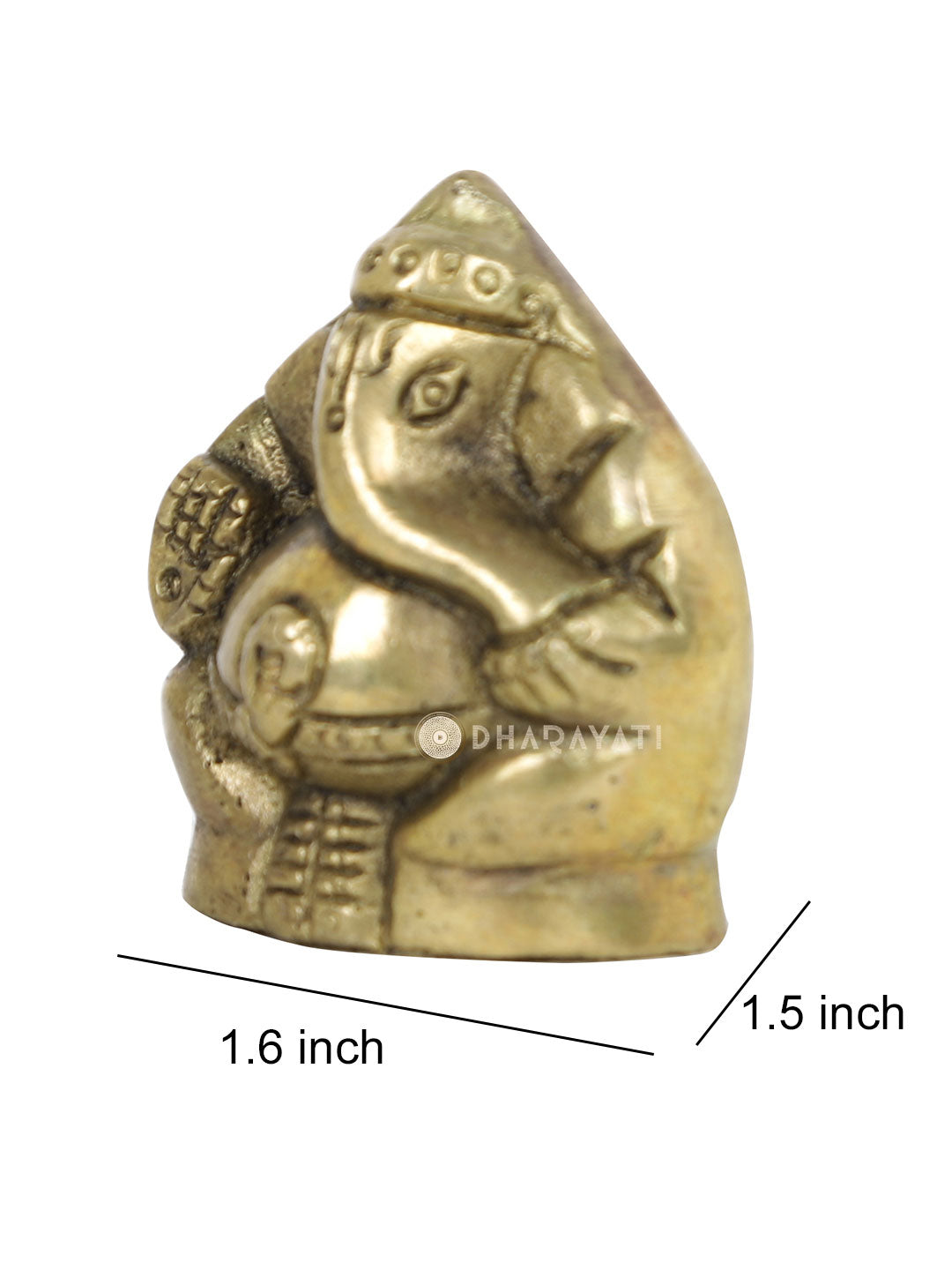 Lord Ganesha Decorative Brass Figurine