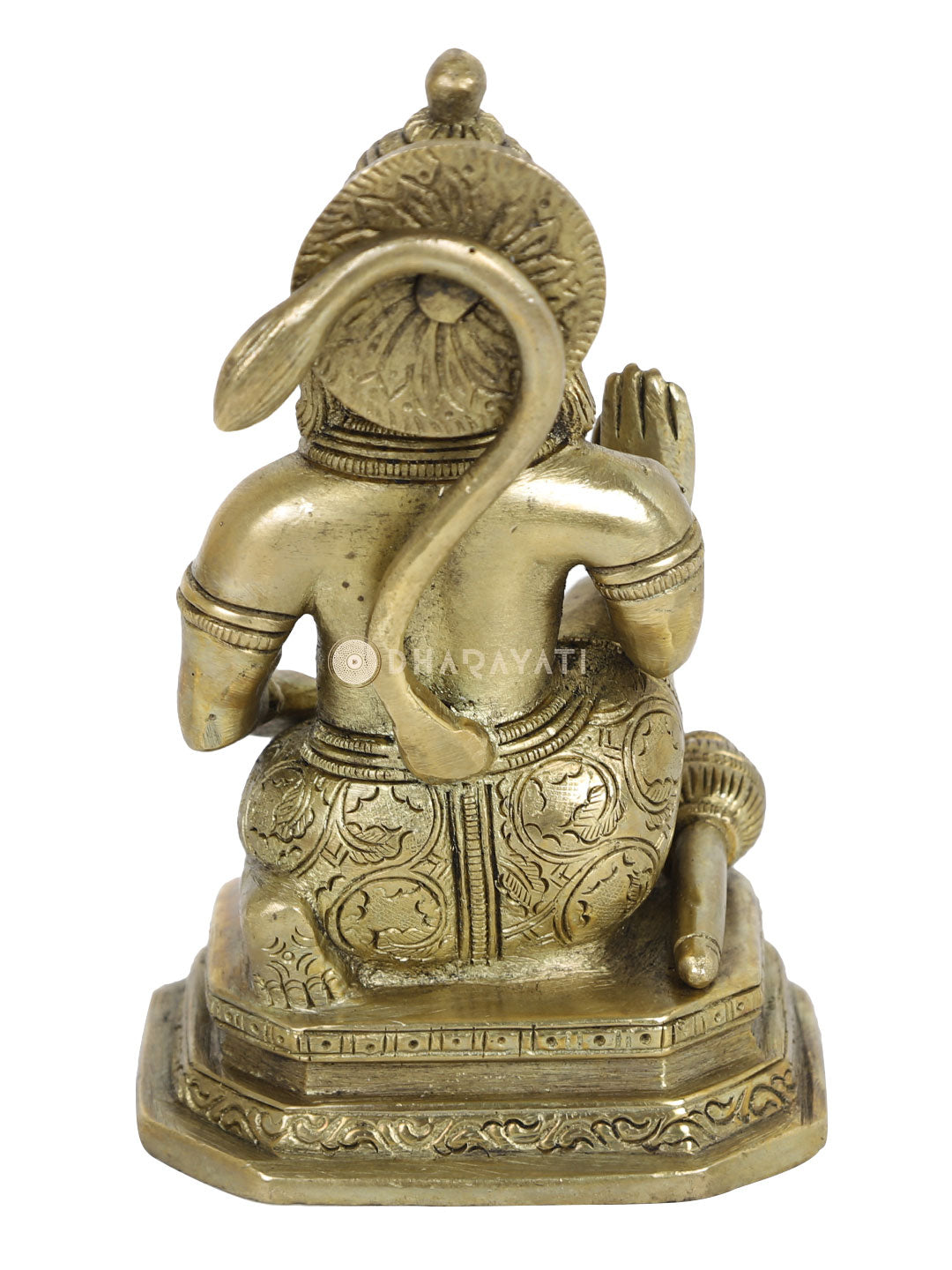 Lord Hanuman Decorative Brass Figurine