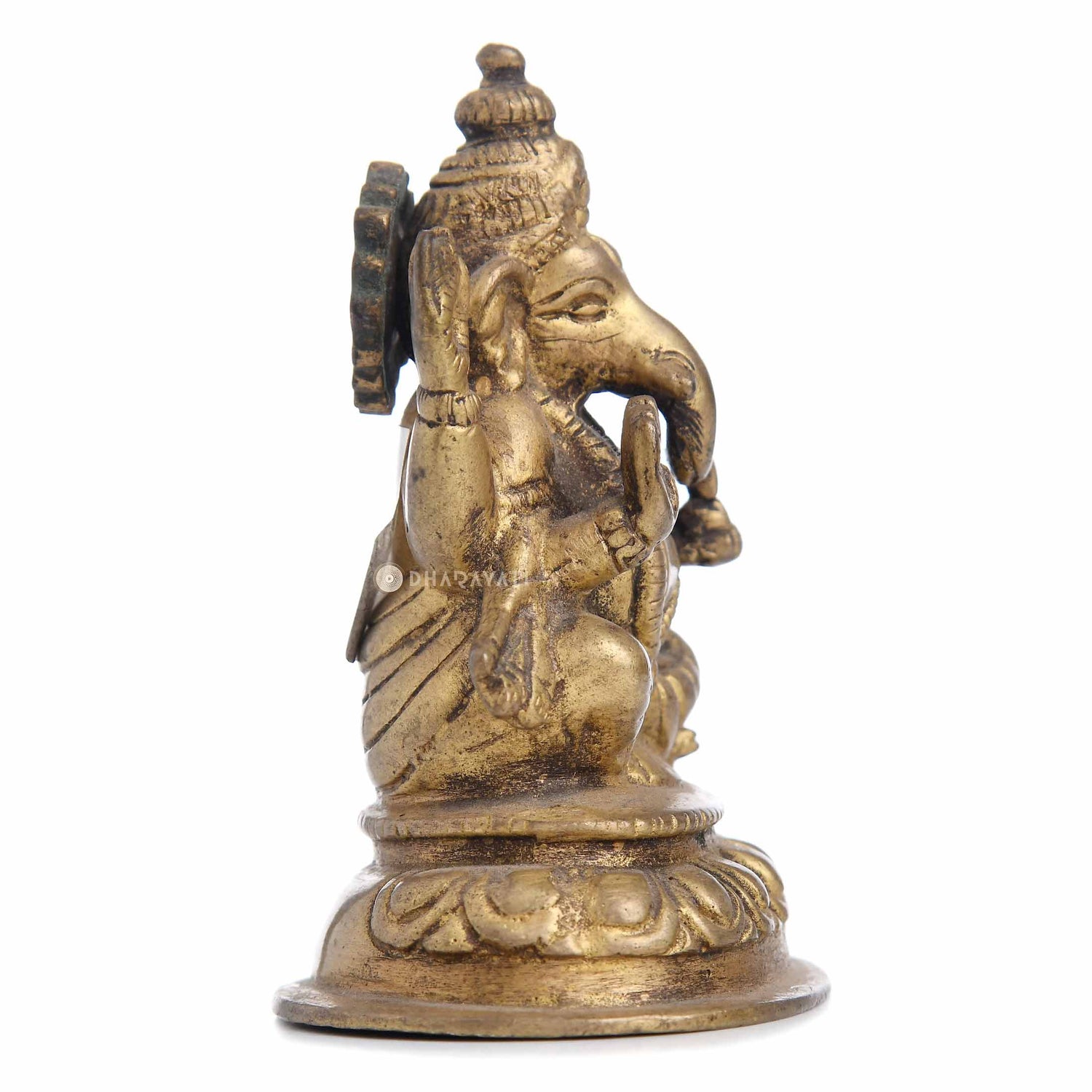 Nepali Ganesh Small Decorative Brass Figurine