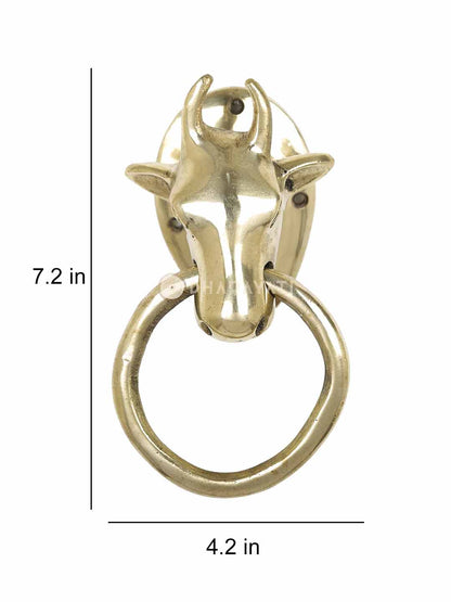 Nandi Design Door Knocker Decorative Brass