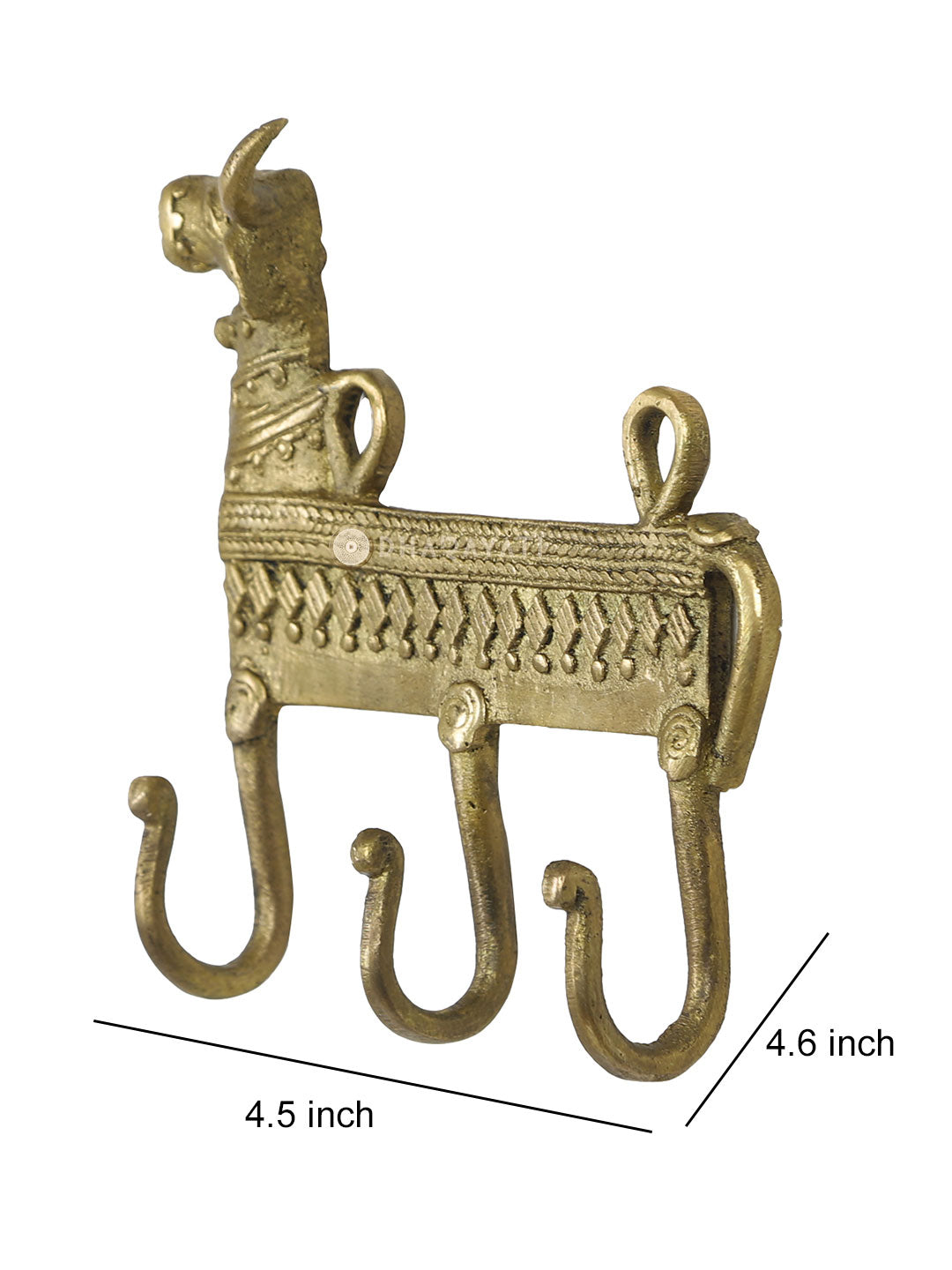 Nandi Design Keys Wall Hook With 3 Hooks