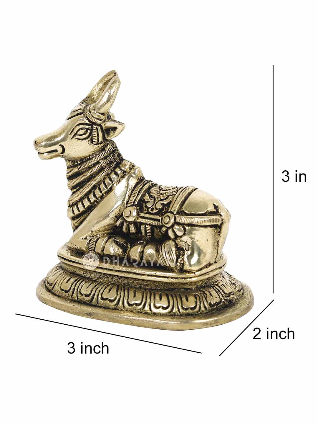 Nandi Table Top Accent Decorative Brass