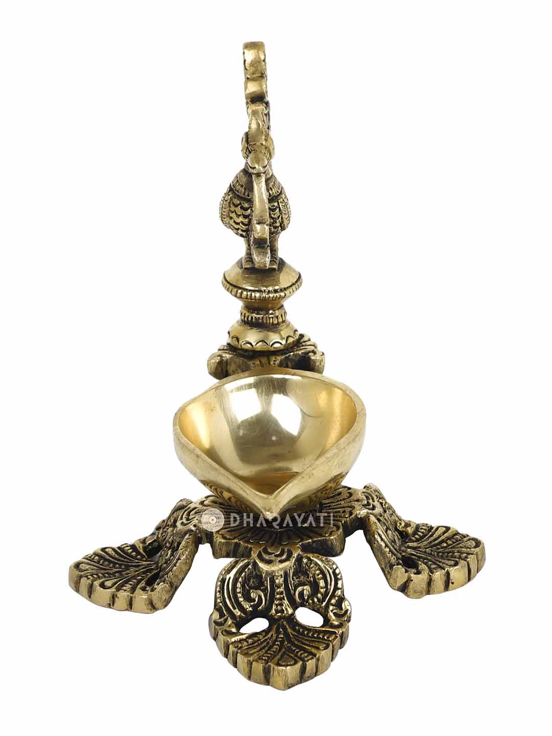 Parrot Brass Diya