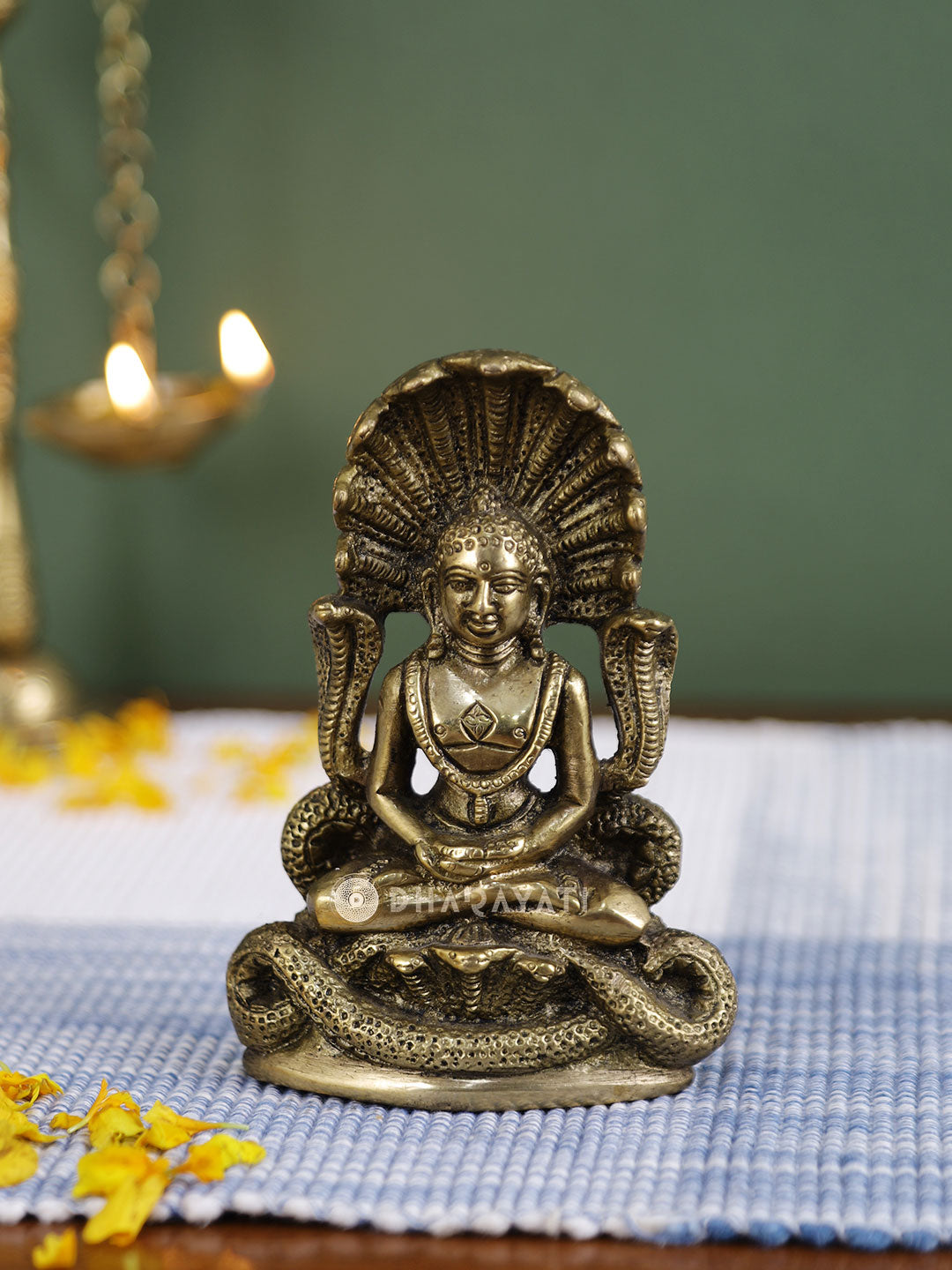 Parasnath Decorative Brass Figurine