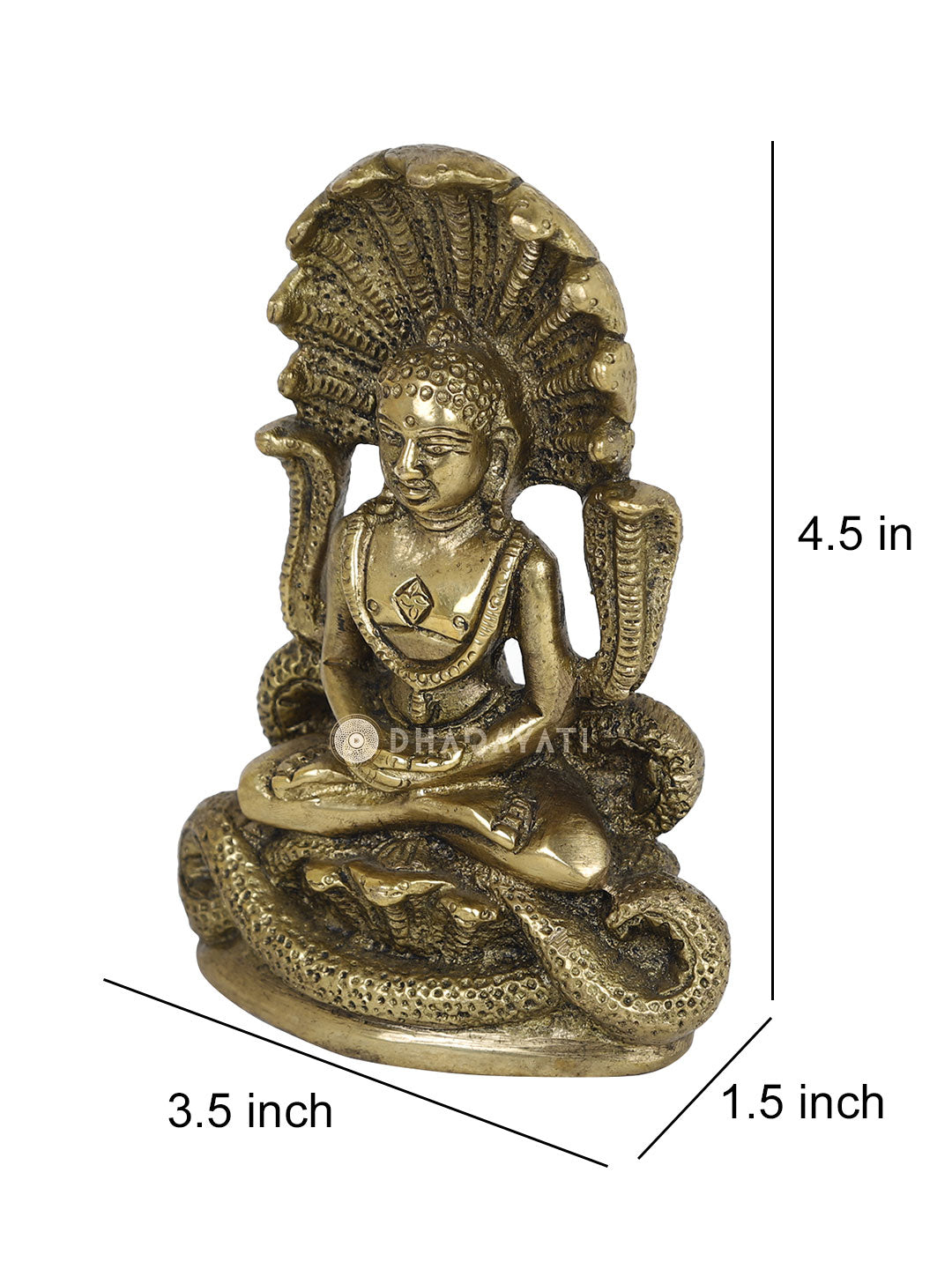 Parasnath Decorative Brass Figurine