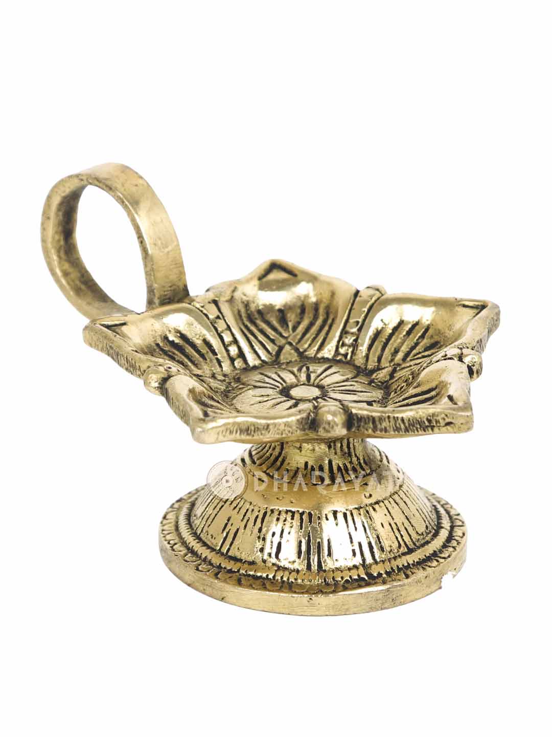 Pooja Aarti Diya Decorative Brass