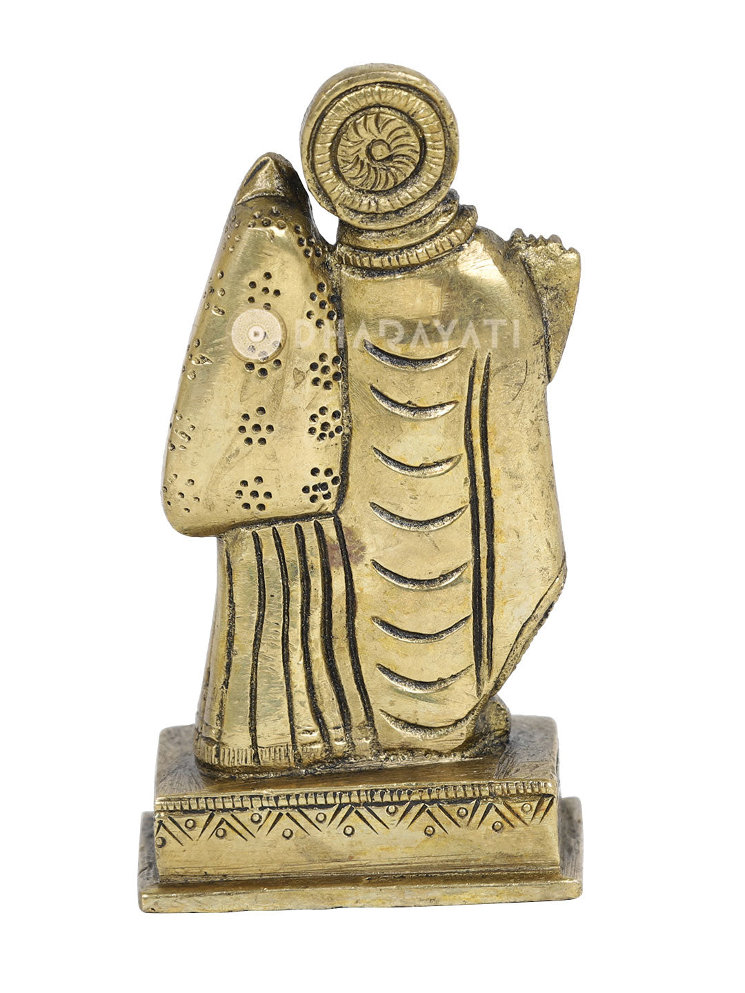 Radha Krishna Decorative Brass Figurine