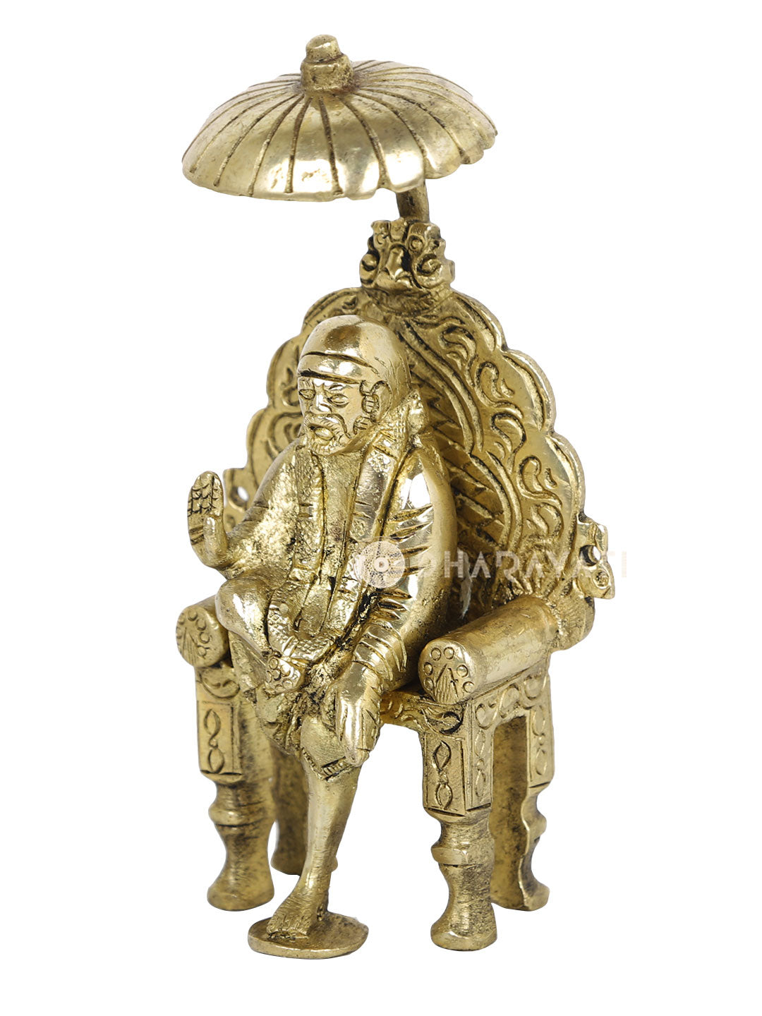 Sai Baba Small Decorative Brass Figurine