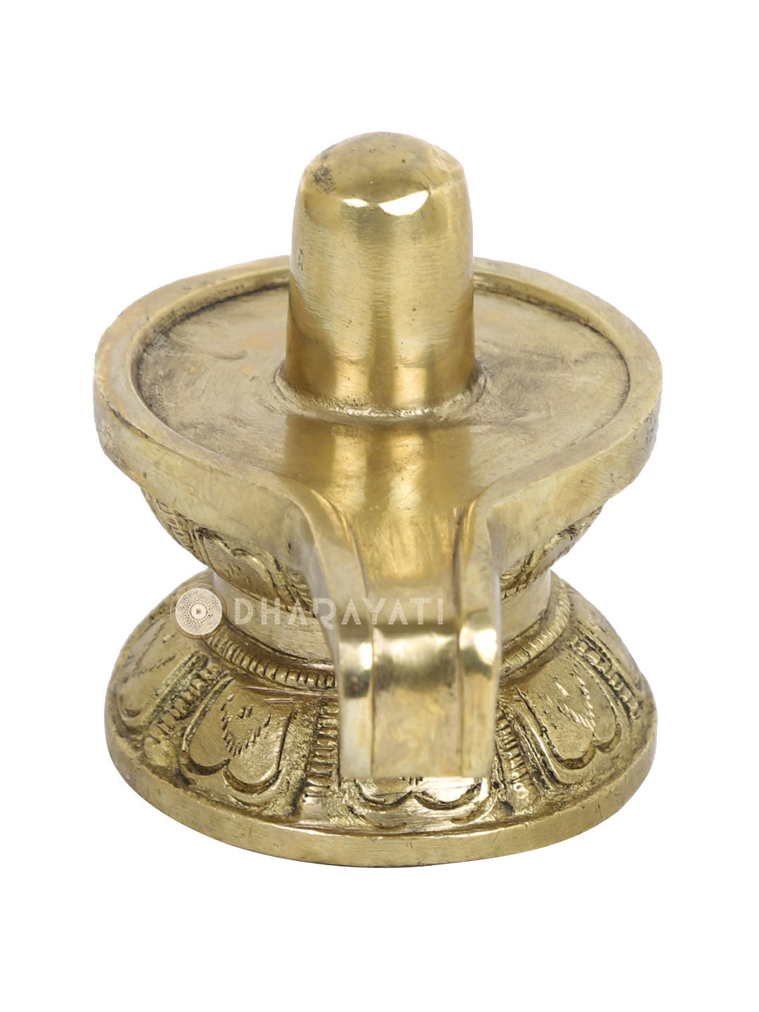 Shivaling Decorative Brass Figurine