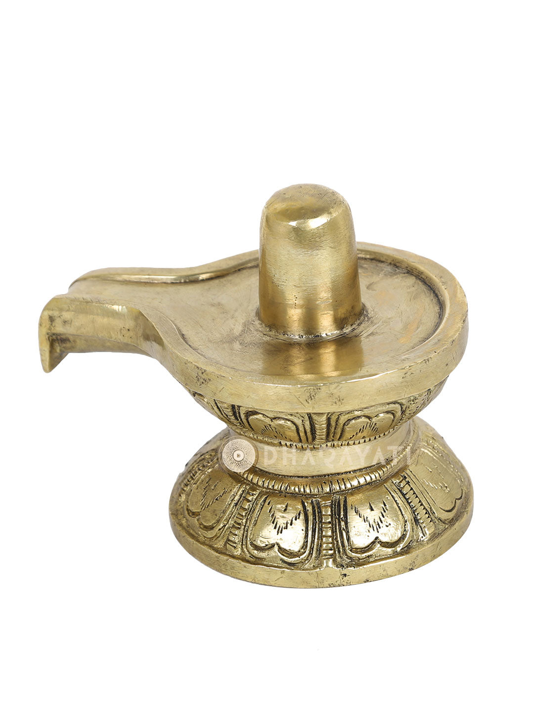 Shivaling Decorative Brass Figurine