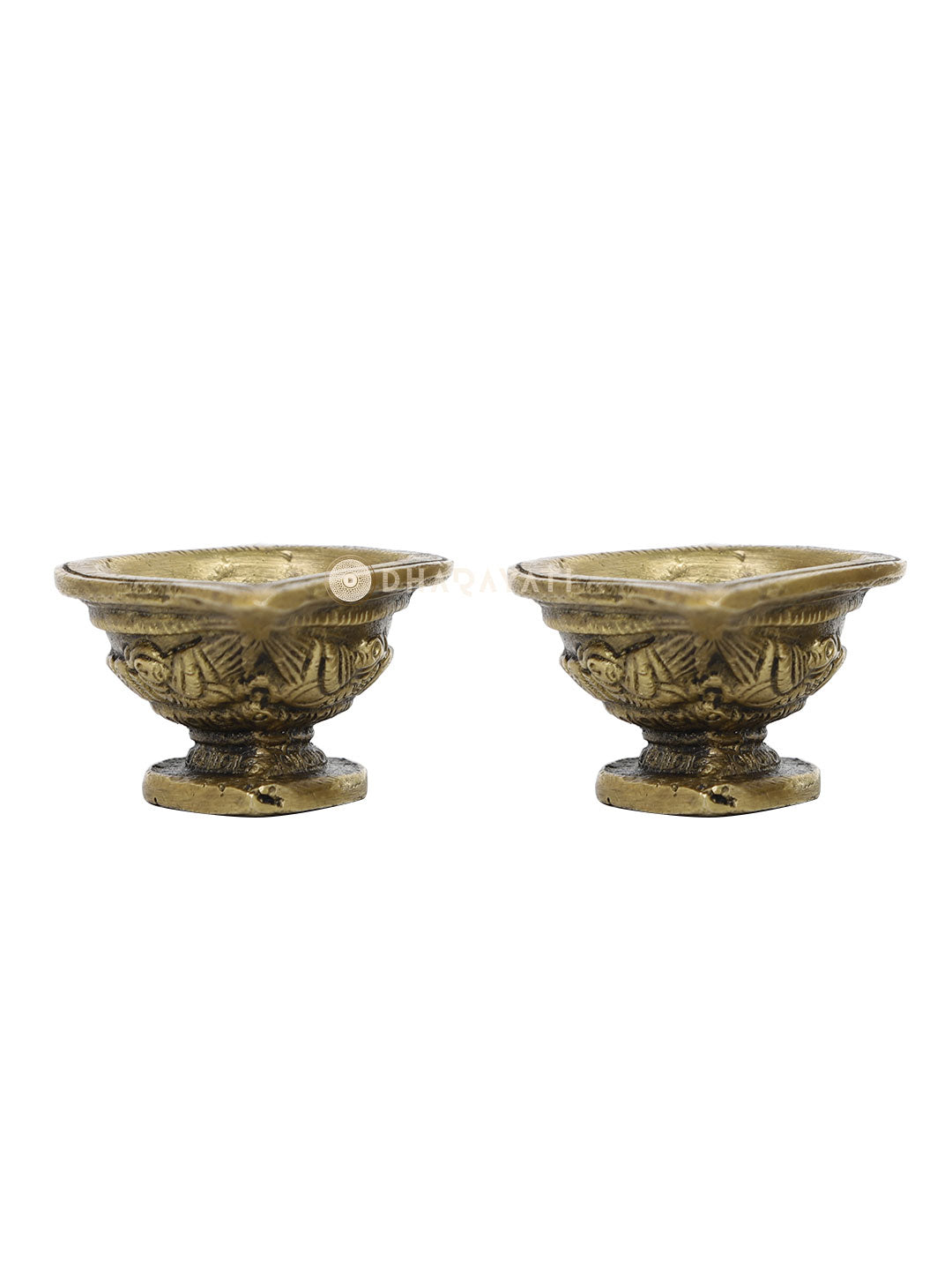 Small Diya (Set of 2)